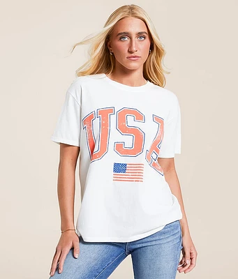 USA Flag Boyfriend T-Shirt