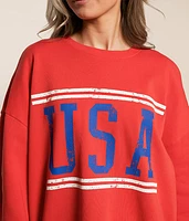 USA Oversized Pullover