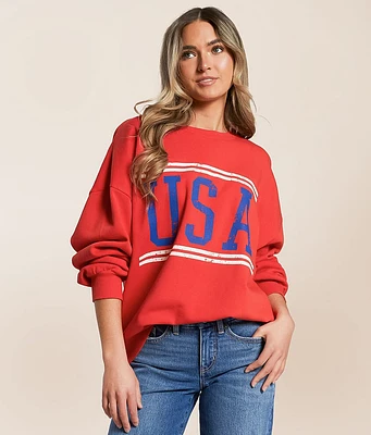 USA Oversized Pullover