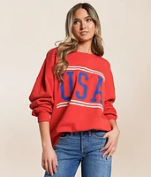 USA Oversized Pullover