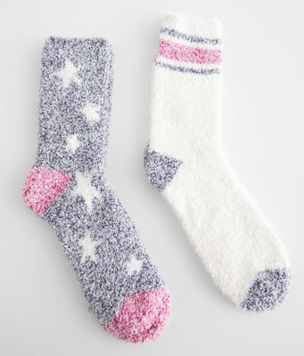 Z Lounge 2 Pack Plush Socks