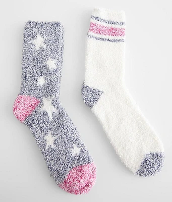 2 Pack Plush Socks