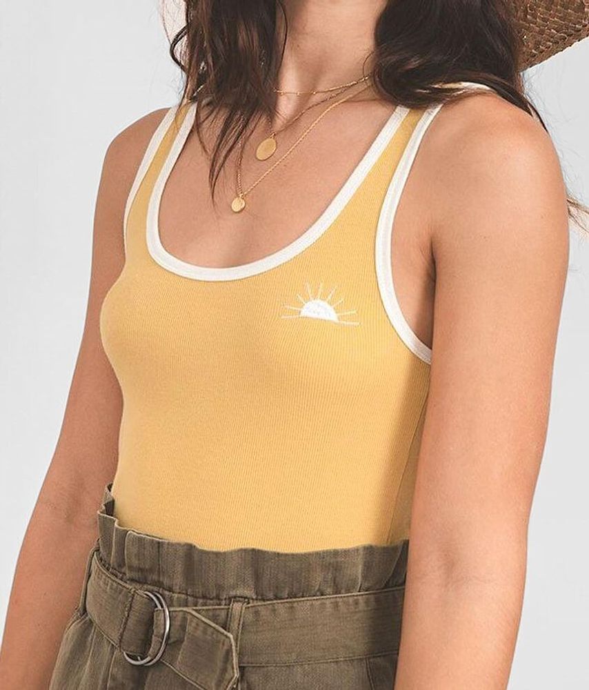 Miss Me Pleated Chiffon Tank Top