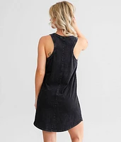 Washed Mini Dress