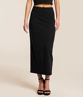 Gail Textured Midi Skirt