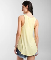 Wide Scoop Neck Tank Top