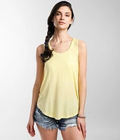 Wide Scoop Neck Tank Top