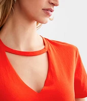 Tatum Cut Out Top