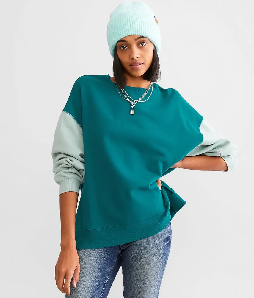 White Crow Nadene Color Block Pullover