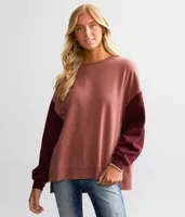 White Crow Nadene Color Block Pullover