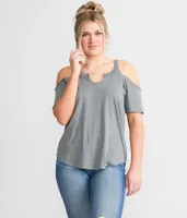 White Crow Ann Cold Shoulder Top