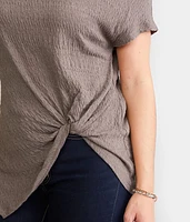 Ashley Front Knit Top