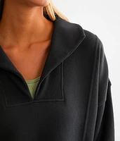 Split Neck Pullover