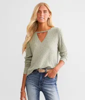 White Crow Sadie Silky Ribbed Top