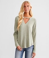 Sadie Silky Ribbed Top
