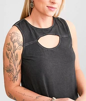 Betti Cut-Out Tank Top