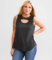 Betti Cut-Out Tank Top