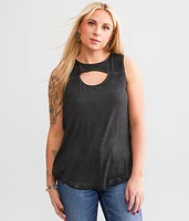 Betti Cut-Out Tank Top