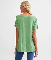 Frey Twisted Front Top