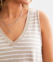 Shel Striped Tank Top