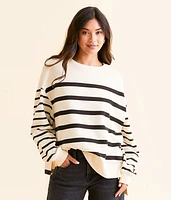 White Crow Lucille Striped Pullover