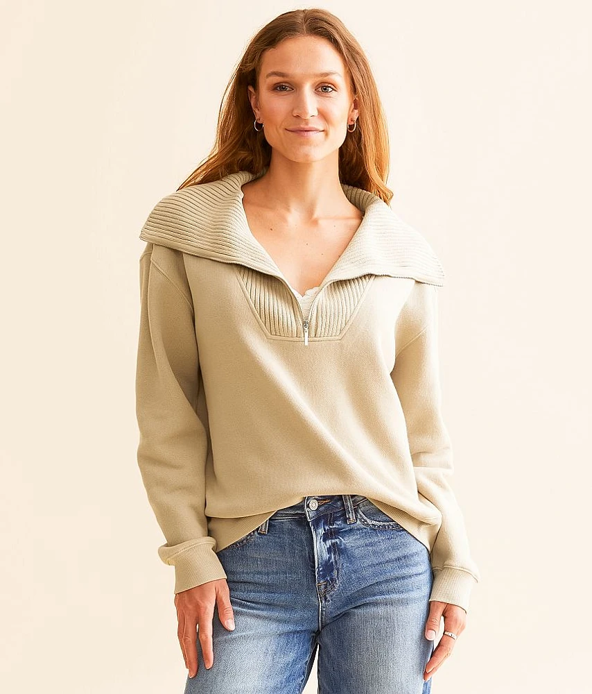 White Crow Charlie Quarter Zip Pullover