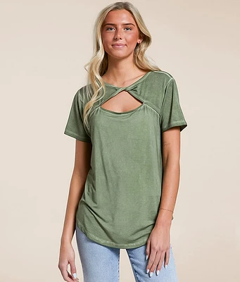 Ruby Twisted Front Top