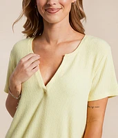 Jenna Ribbed Top