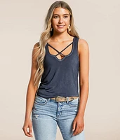 Chelsea Cross Sleek Tank Top