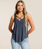 Chelsea Cross Sleek Tank Top