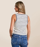 Avril Striped Tank Top