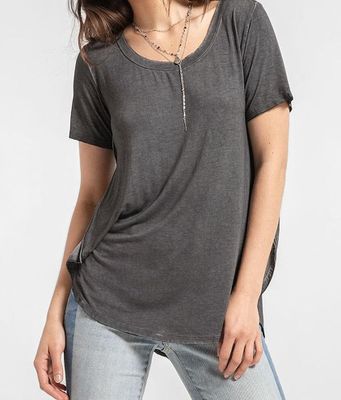 White Crow Julieta Washed Flyaway Top