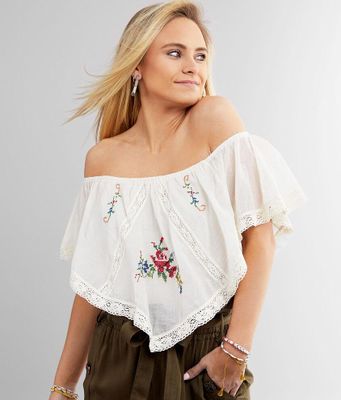 White Crow Lucia Off The Shoulder Top