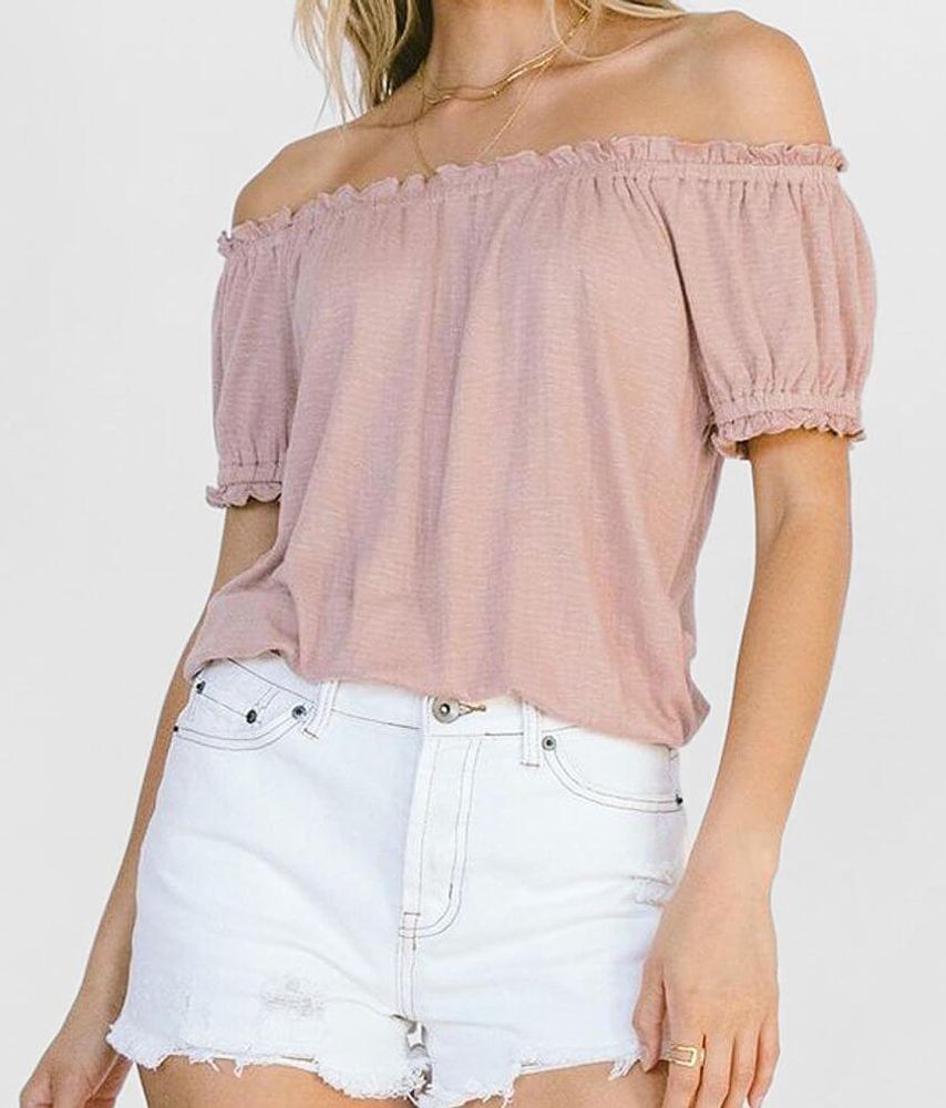 White Crow Merced Off The Shoulder Top