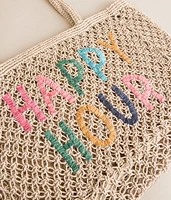 Happy Hour Jute Tote