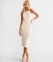 Z Supply Camille Crochet Midi Dress