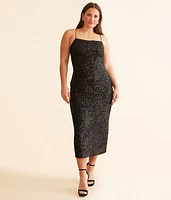 Paulina Sequin Maxi Dress