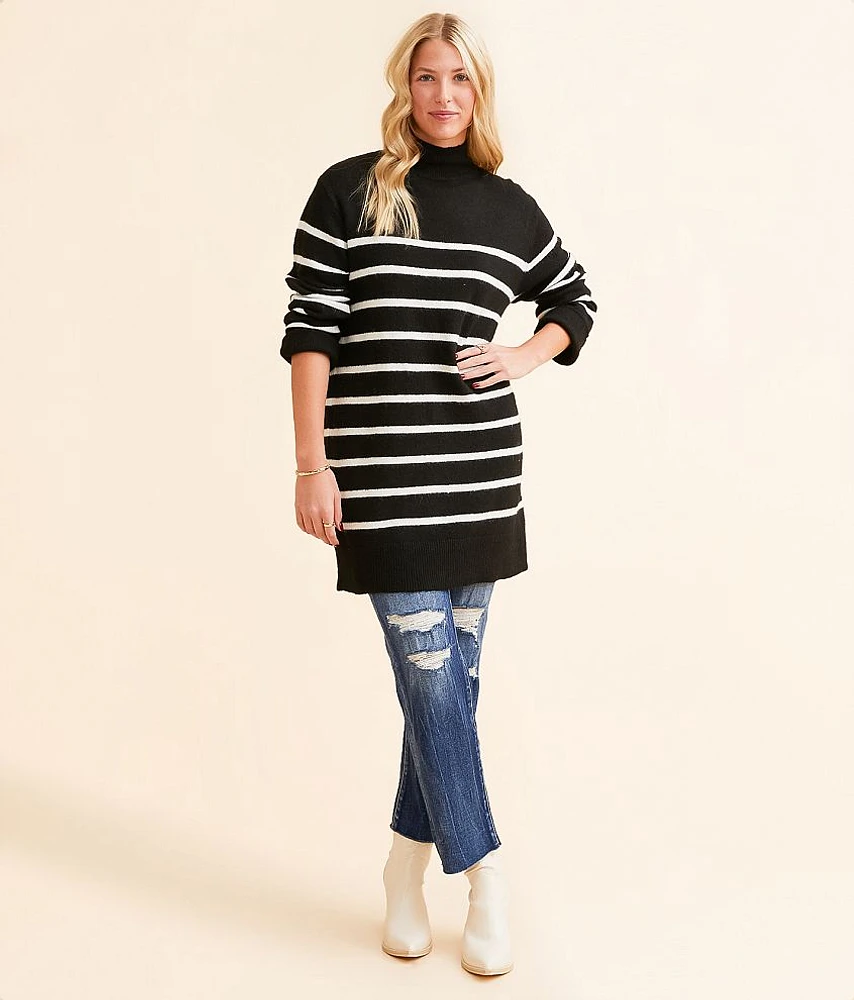 Fin Striped Tunic Sweater