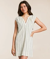Minna Striped Mini Dress