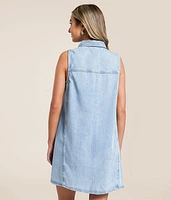 New Day Twill Mini Dress
