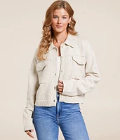 Cielo Cropped Cardigan Sweater