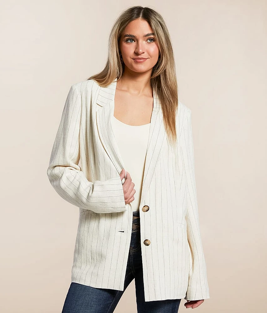 Livingstone Pinstripe Blazer