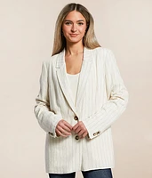 Livingstone Pinstripe Blazer