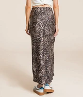 Leopard Europa Maxi Skirt