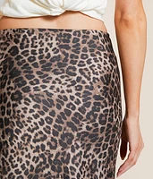 Leopard Europa Maxi Skirt