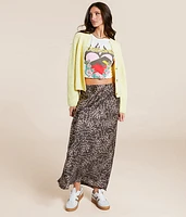 Leopard Europa Maxi Skirt