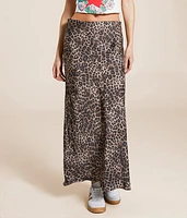 Leopard Europa Maxi Skirt