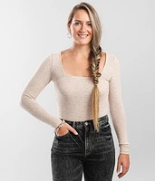 Megan Brushed Knit Bodysuit