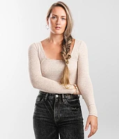 Megan Brushed Knit Bodysuit