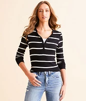 Z Supply Scarlett Striped Henley